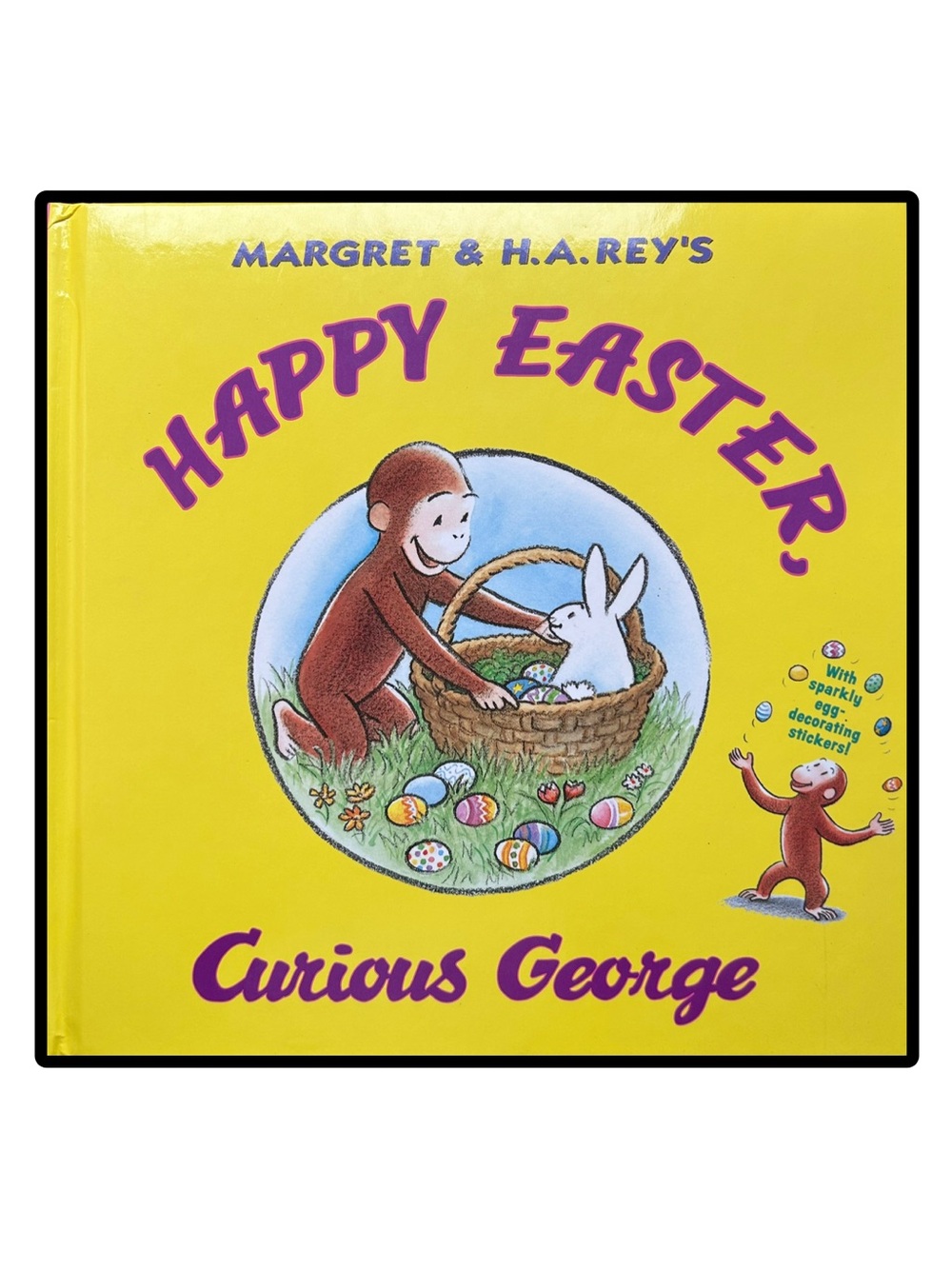 BUNDLE & SAVE πHappy Easter Curious George Hardcover Book